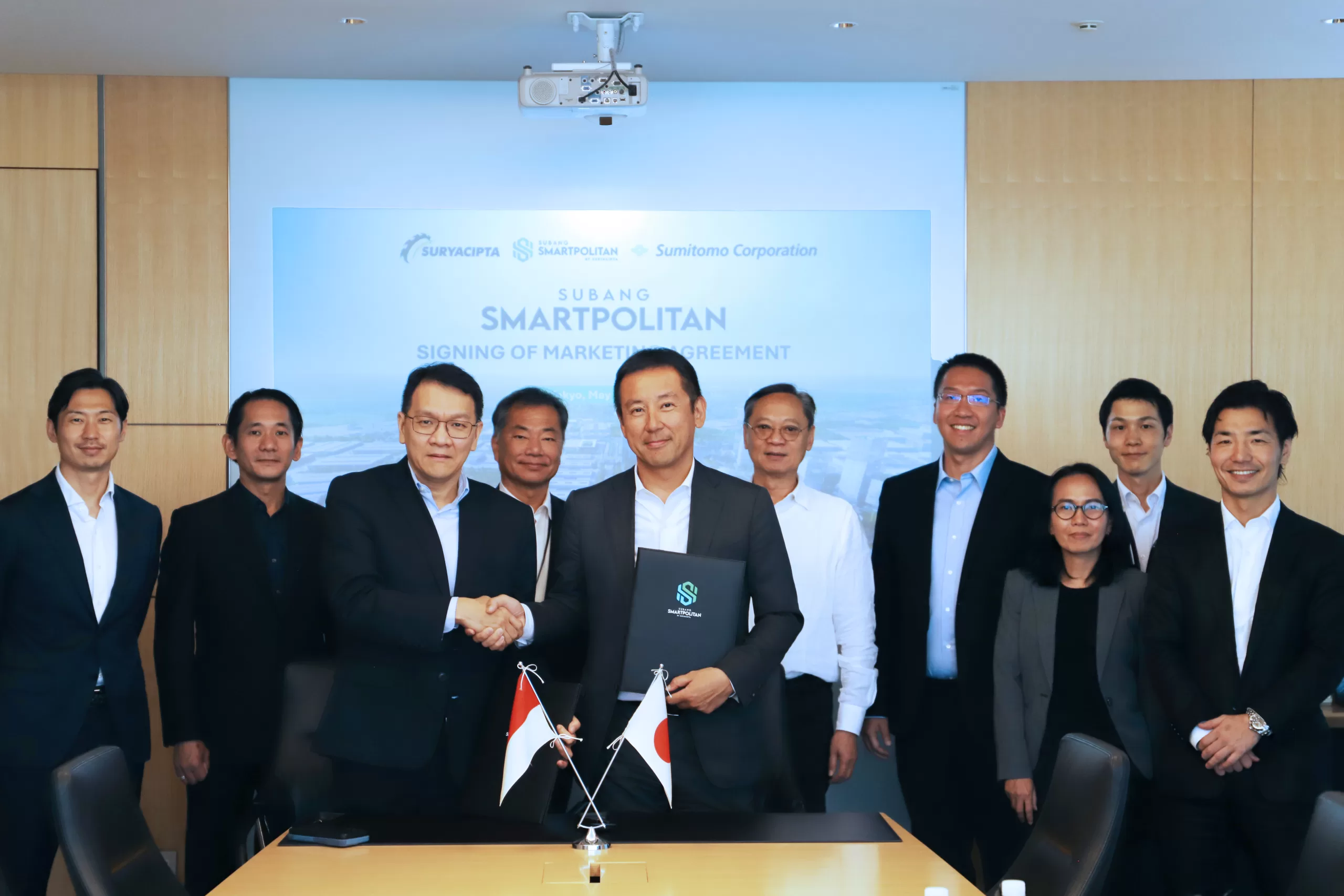 Suryacipta Signs Marketing Agreement with Sumitomo for Subang Smartpolitan