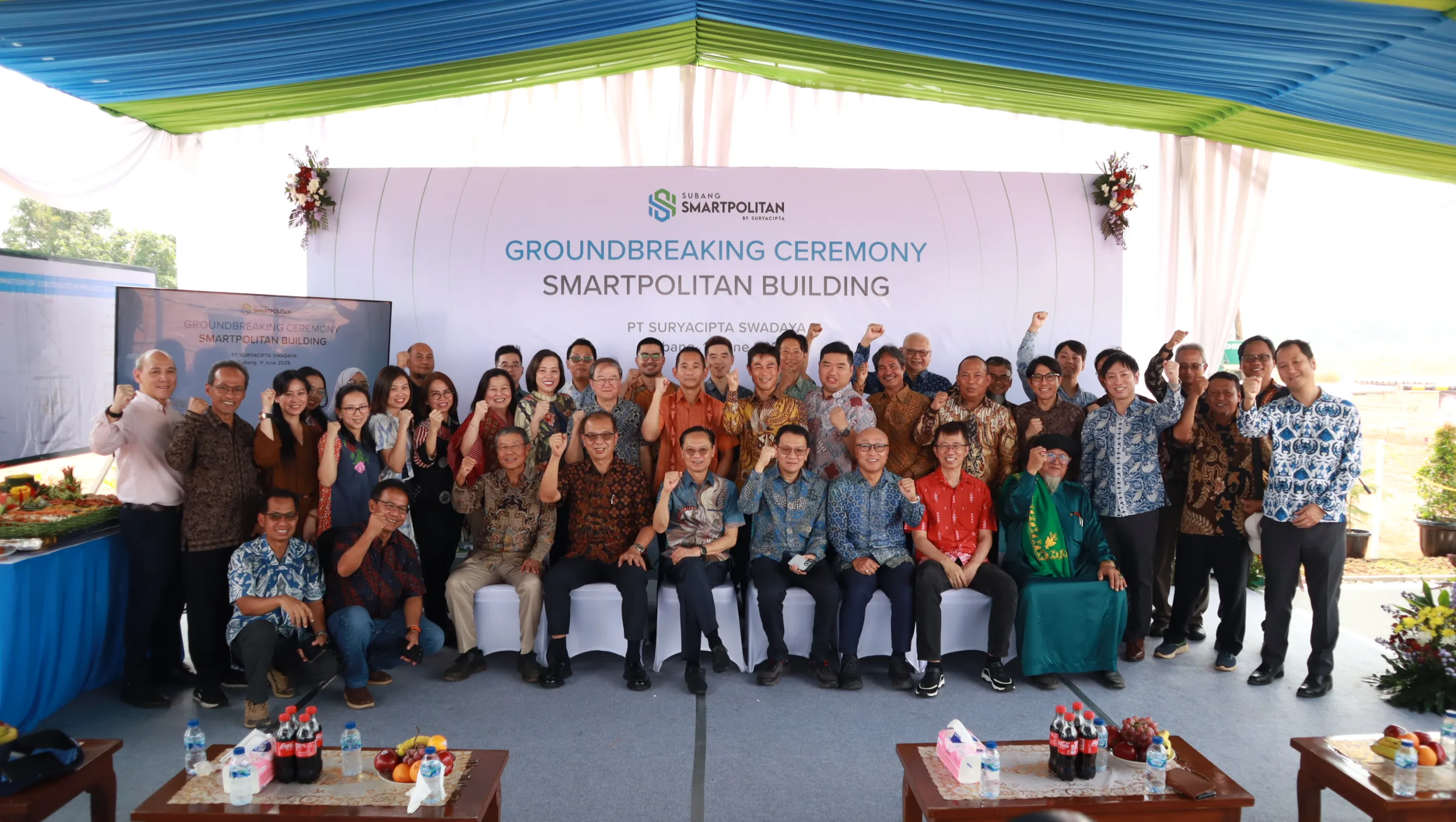 Preparing Smart District Infrastructure, Suryacipta Commences Construction of Smartpolitan Building