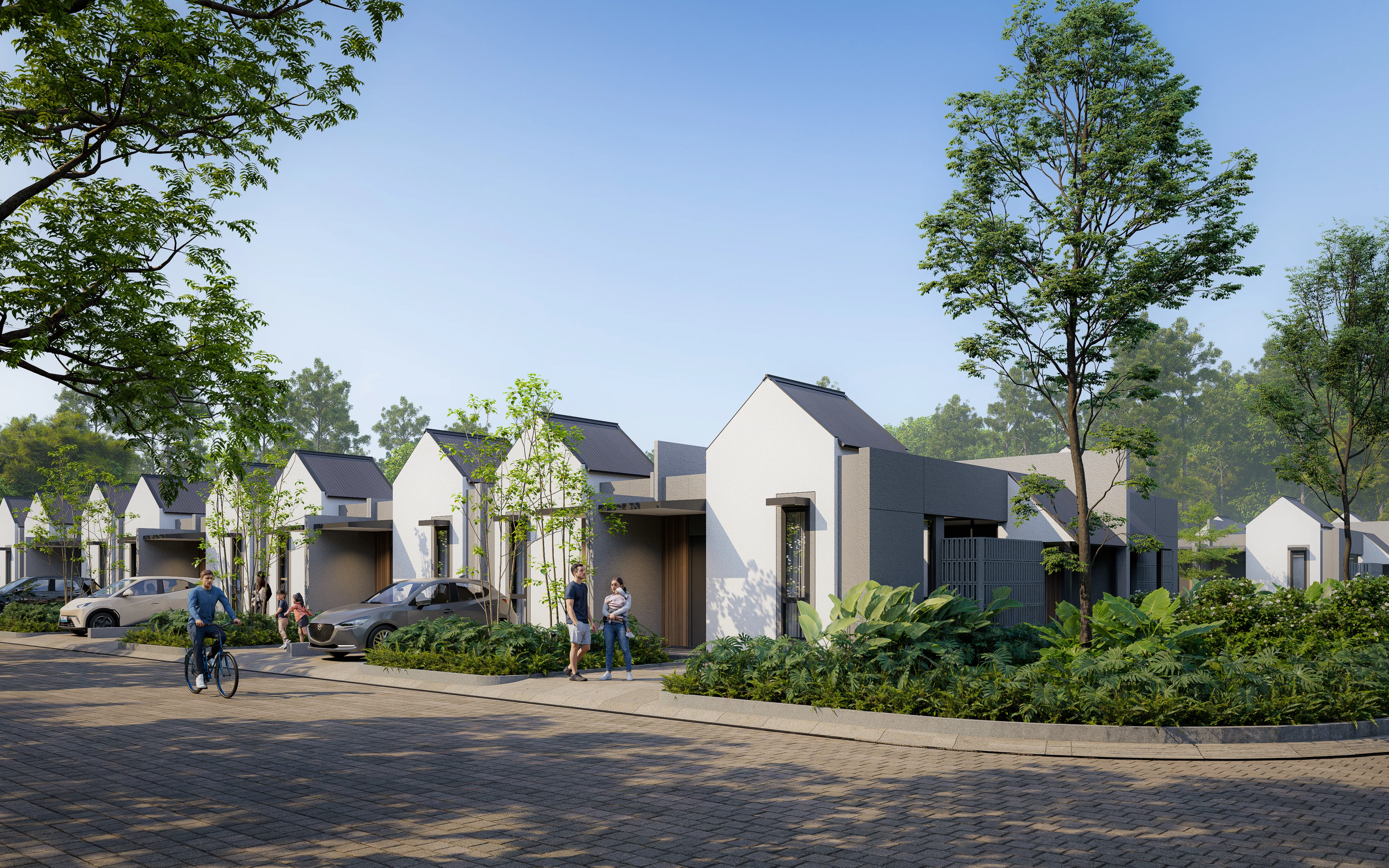 Modern residential cluster at Rumida Subang