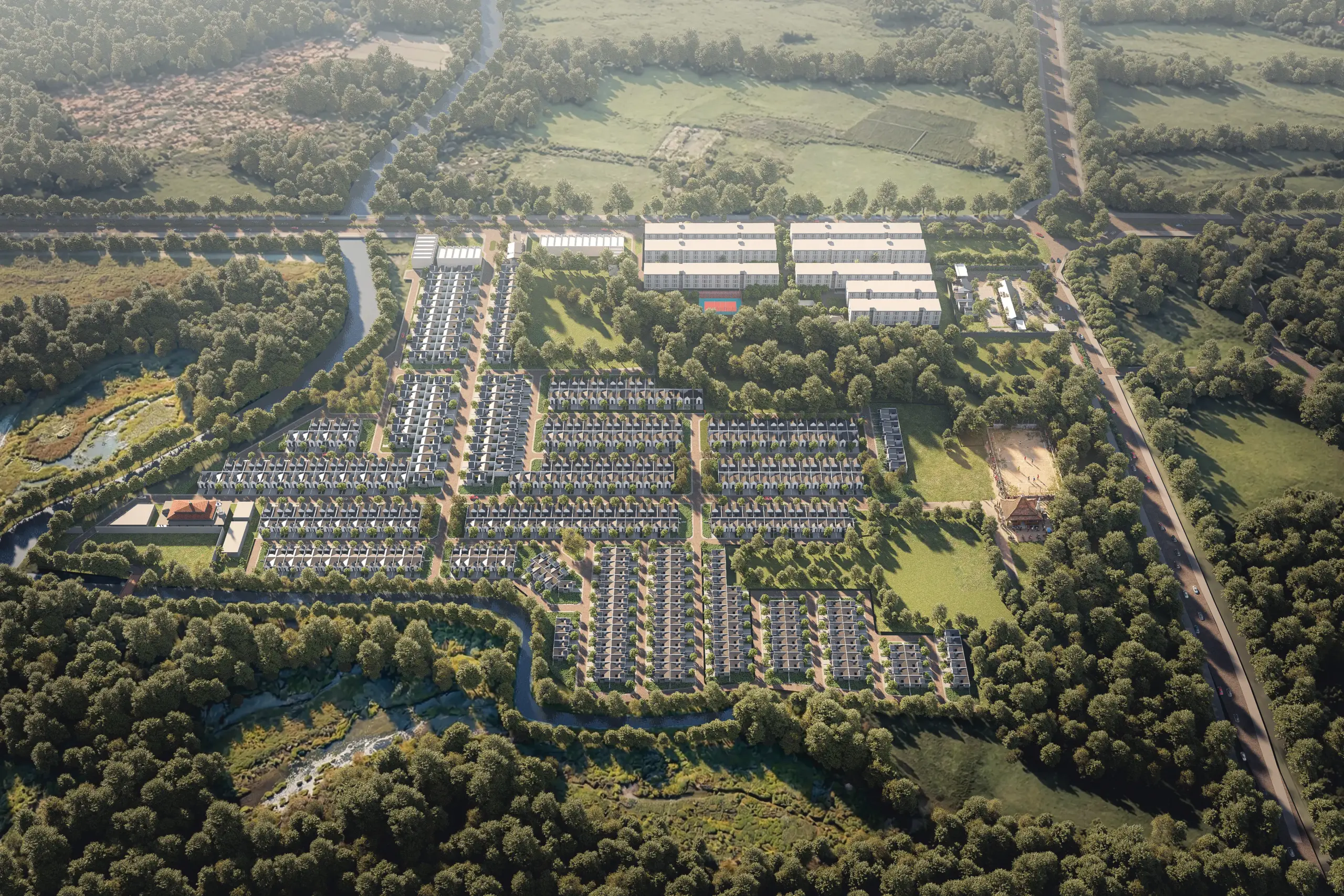 Strategic road connectivity around Rumida Subang